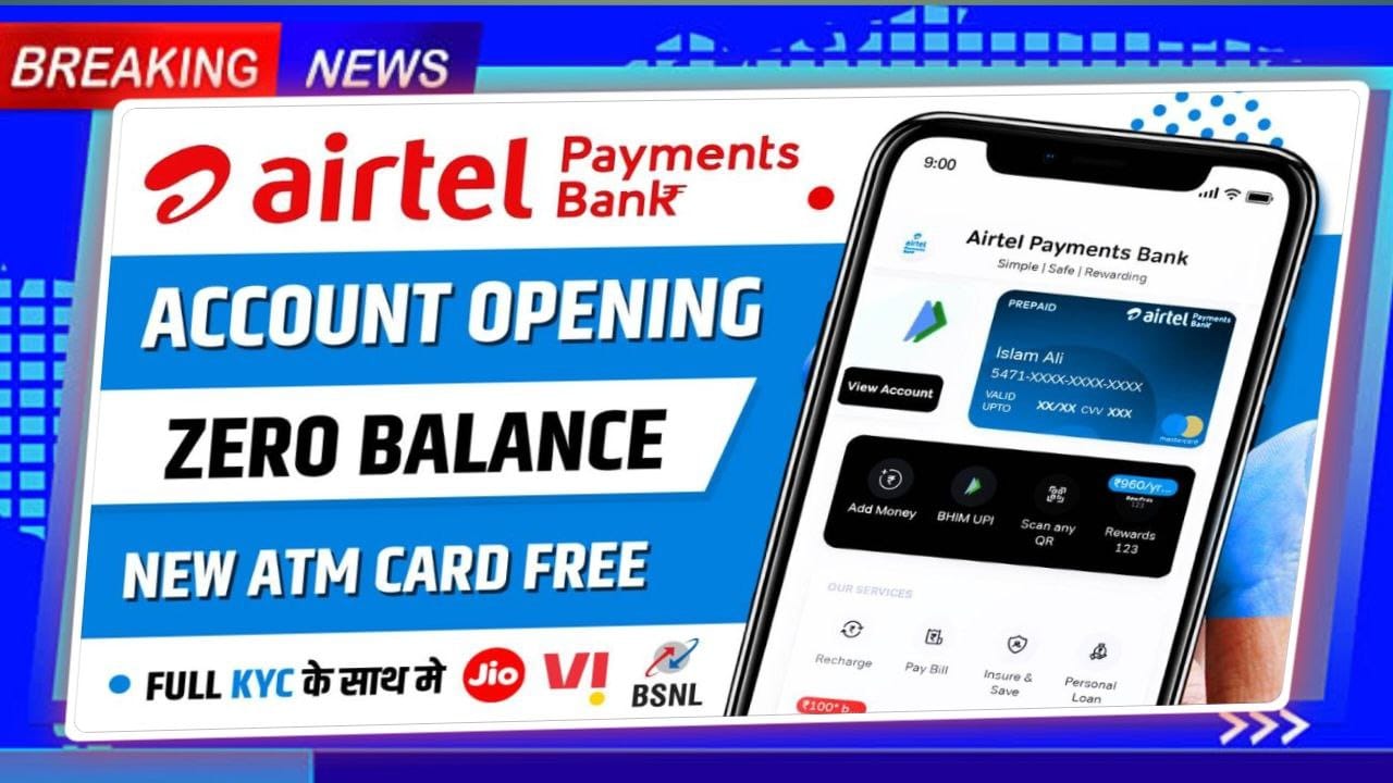 Airtel Payments Bank Account Open Online