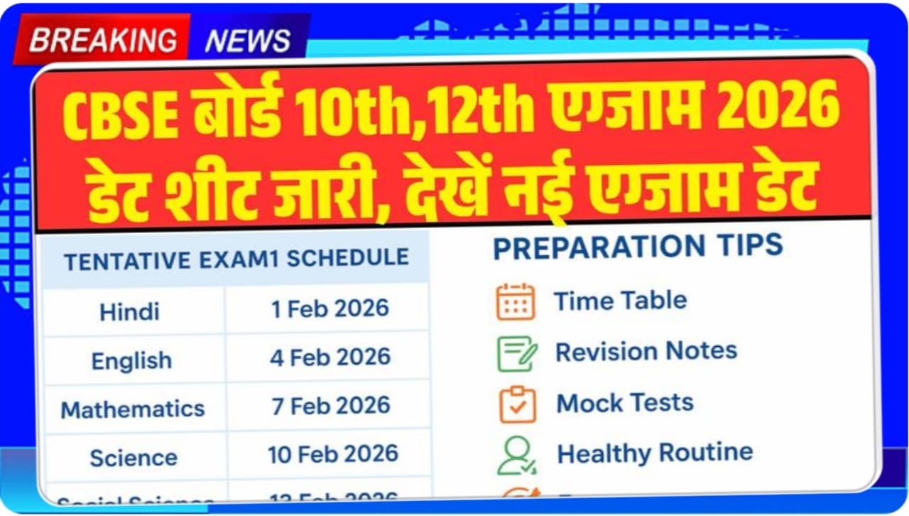 CBSE Pre Board Exam Date 2026